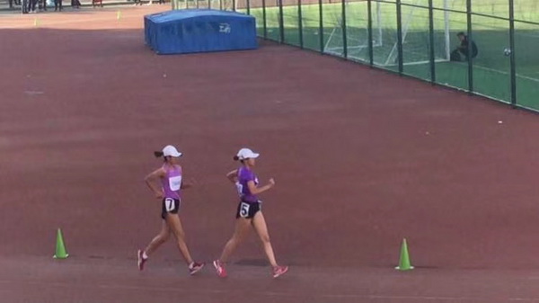 女子 5000米竞走决赛