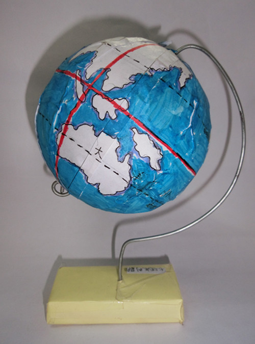 "世界在我手中------自制地球仪"活动评选结果揭晓